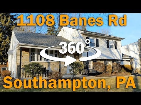 1108 Banes Rd, Southampton, PA home video tour