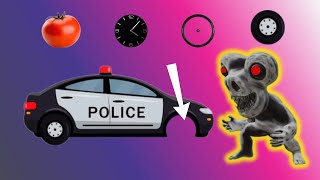 🚓🧩 HELP ME CORRECTLY GUESS THE WHEEL FROM THE POLICE CAR AUTO PUZZLES