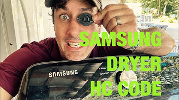 Samsung dryer throwing an HC code and not heating | Bad thermistor dc32-0007a