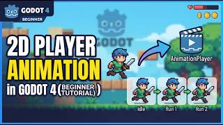 How to Animate Your 2D Player in Godot 4 (Beginner Tutorial)