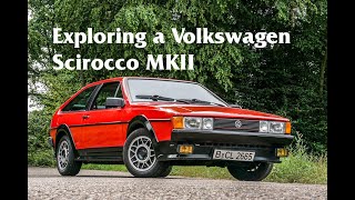 Driving a Volkswagen Scirocco MKII