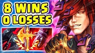 SETT JUNGLE IS ACTUALLY GOD TIER!! 8 WINS 0 LOSSES | NEW RUNE SETUP MAKES HIM OP!!