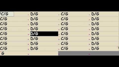 G Ionian with Slash Chords - DP