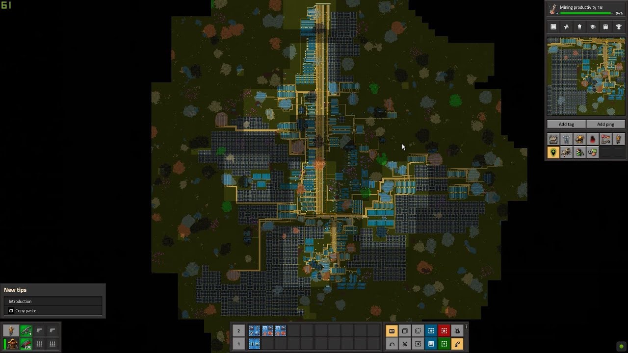 Factorio v1.1 200 SPM Base Tour - YouTube