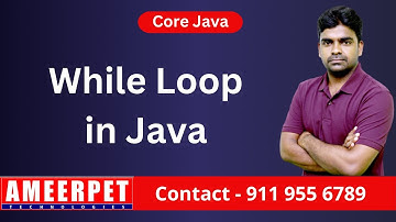 While Loop Syntax and FlowChart | By Srinivas | Ameerpet Technology