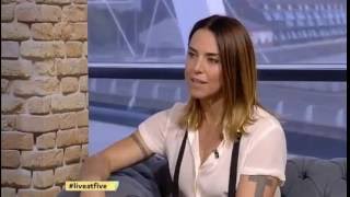 Melanie C interview at STV Glasgow.