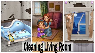 Home Fix ASMR Makeover Cleaning Living Room Gameplay screenshot 4