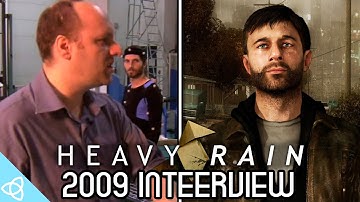 Heavy Rain - 2009 David Cage Interview [Rare Behind the Scenes Footage]