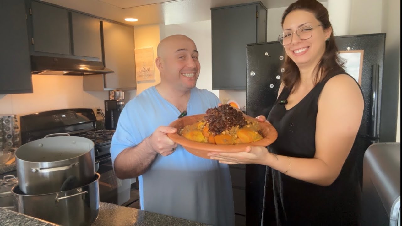 العسكري وجد لينا كسكس اليوم،ولكن خرج فيا العجب ومتنا بالضحك😂