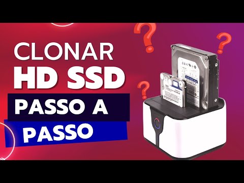 Vídeo: Clonar e atualizar o disco rígido no PC: 5 etapas Vídeo: Clonar e atualizar o disco rígido no PC: 5 etapas