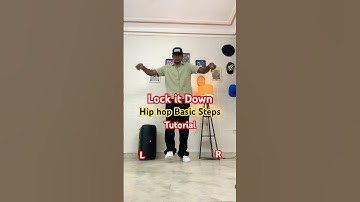 Lock it Down tutorial #jddancetutorial #hiphopbasic #hiphopdance