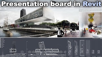 Architecture Presentation Board in Revit Tutorial