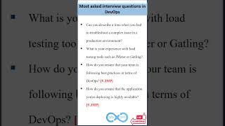 Commonly Asked DevOps Interview Questions #devops
