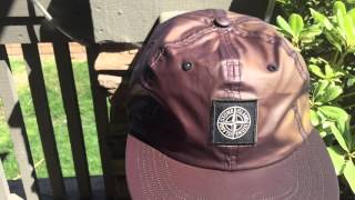 Supreme Stone Island Collaboration Heat Reactive Black Cap
