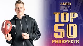 Top 50 NFL Prospects Heading Into the 2020 Draft