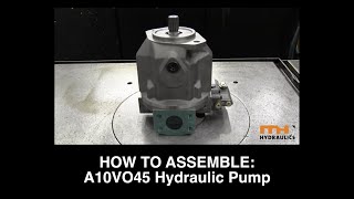 hydraulic repair 101 - a10vo45 hydraulic pump