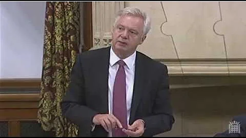 David Davis MP participates in Westminster Hall debate on Legal Aid