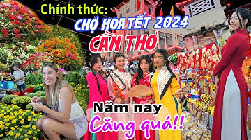 CHỢ HOA TẾT CẦN THƠ 2024 - Tiểu thương lo lắng "Năm Nay Căng Quá"
