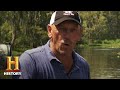 Swamp People: Troy Confronts BIG & VIOLENT Gators (Season 12) | History