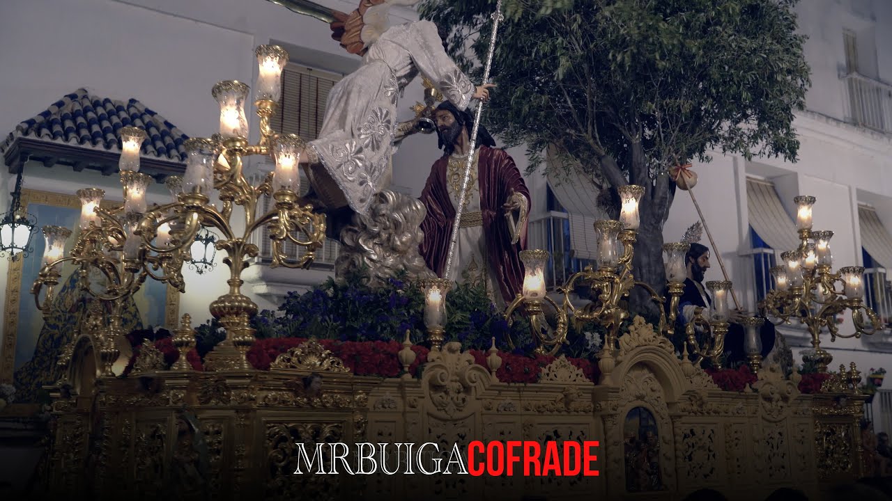 [4k] ESPECTACULAR ORACIÓN EN EL HUERTO POR LA PLAZA PINTO | Semana Santa 2025 Cádiz | AM LA SALUD