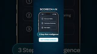 Crypto AML Wallet Check | Scorechain AI  #blockchainanalytics #cryptorisk #cryptoaml