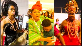 Mercy Johnson & James Brown drew everyone's attention in Funke Akindele's film,Battle On Buka Street