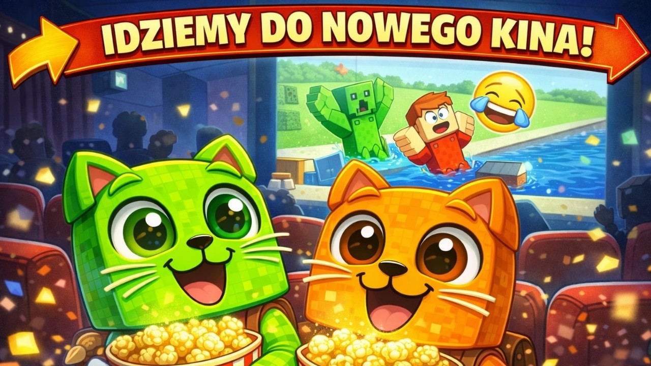 OTWIERAMY KINO w Minecraft! (Pierwszy seans!)