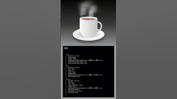 Animated cup of tea | only html and css