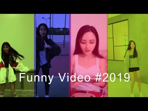 2019 new funny video!! ..Cute girls funny video and music
