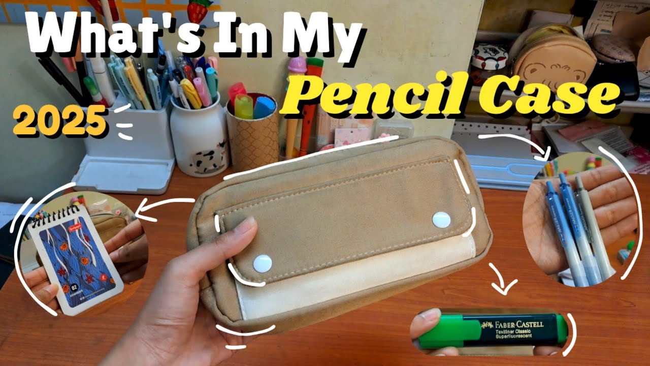 What's In My Pencil Case || 2025 || Students Vlog || Pencil Pouch 👝 || Lonely Lunar 