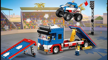 LEGO Creator 3in1 Monster Trucks Stunt Show! - 31085