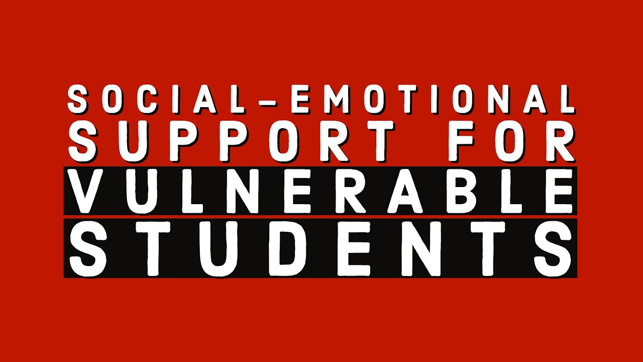 Social-Emotional Support for Vulnerable Students
