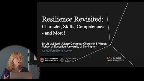 ECVA Conference Vienna | Liz Gulliford | Resilience revisited