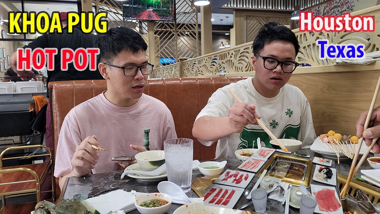 KHOA PUG HOTPOT/ Cuối Tuần Dẫn Con Trai Cùng Bạn Đi Ăn Lẩu Khoa Pug