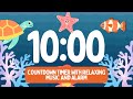 10 Minute Timer with Relaxing Music and Alarm