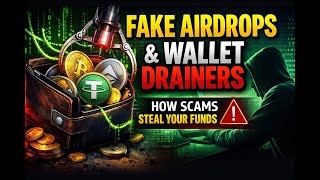 Fake Airdrops & Wallet Drainers Explained | How Crypto Scams Steal Your Funds