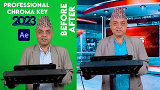 After Effects Professional  Chroma Key  2023 | KeyLight Advance