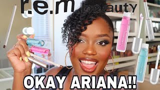 TRYING THE NEW REM BEAUTY CHAPTER 3 LIP OILS, LIP LINER, & LIPSTICK!