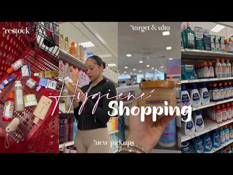 HYGIENE SHOPPING VLOG AT TARGET 🧼🫧 + HAUL