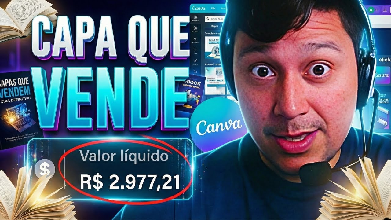 Passos Simples para Criar uma Capa de EBOOK no CANVA em 2026