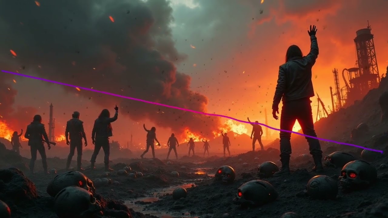 Rise of the Metalheads | Industrial Metal Anthem of the Last Human Stand