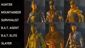 How To Unlock All 6 Secret Characters in WWII Zombies! (All Secret Character Challenges and Unlocks)
