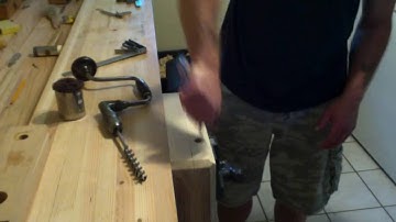 Cordless Carpenter workbench build #75 - Vise chops part 16