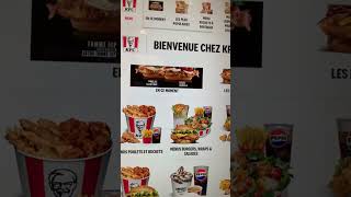 JE TROUVE ENFIN LE MENU LE MOINS CHER DE KFC 😂😨 #shorts #irl