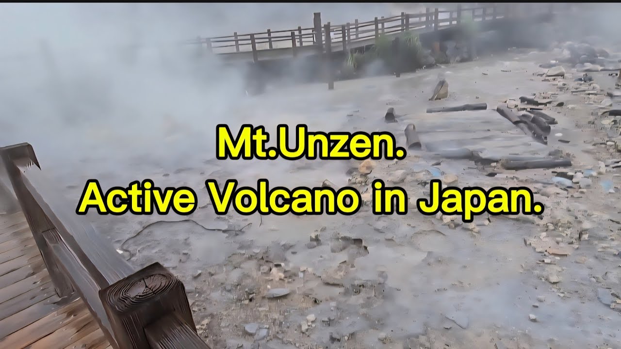 Japan rama Tlângkâng (volcano),mi 15000 zet lo tihlum tawh tu Mt.Unzen fang ang aw//15th June,2025.