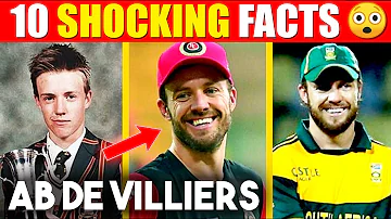 10 SHOCKING FACTS ABOUT AB DE VILLIERS | MR 360 | RCB Cricketer | IPL 2021 | Life Story