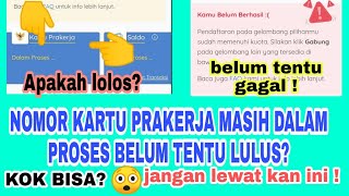 Assalamualaikum teman-teman apa kabar nya nih kali ini akau mau
membahas mengenai hati-hati! nomor kartu prakerja dalam proses, apakah
lolos ?, jadi buat tem...