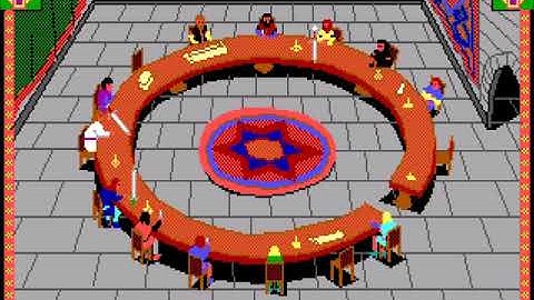 Conquests of Camelot: The Search for the Grail - Game Loop Demo (MT-32 music) MS-DOS 1990