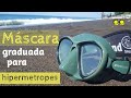 Máscara submarinismo CRESSI Metis graduada || centro óptico LAS ARTES