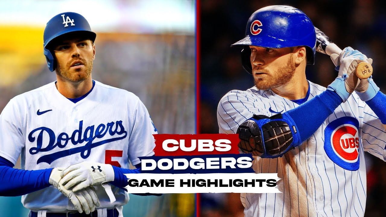 Los Angeles Dodgers vs Chicago Cubs Highlights 4-21-23 - YouTube